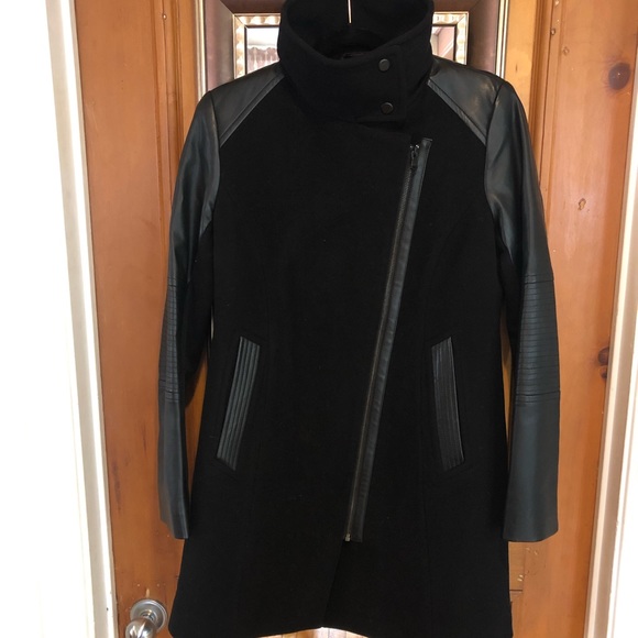 Andrew Marc Wool Cachemire blend Coat - Picture 3 of 9